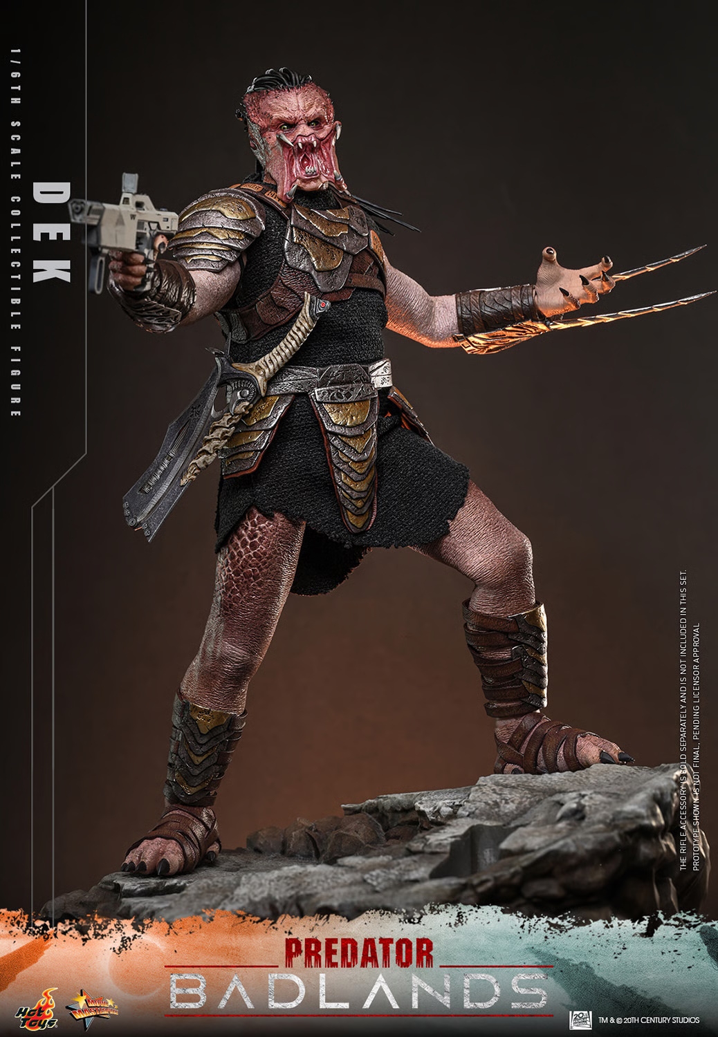 Dek Collector Edition par Hot Toys - figurine 1/6 Predator : Badlands de 31 cm - Reference MMS849