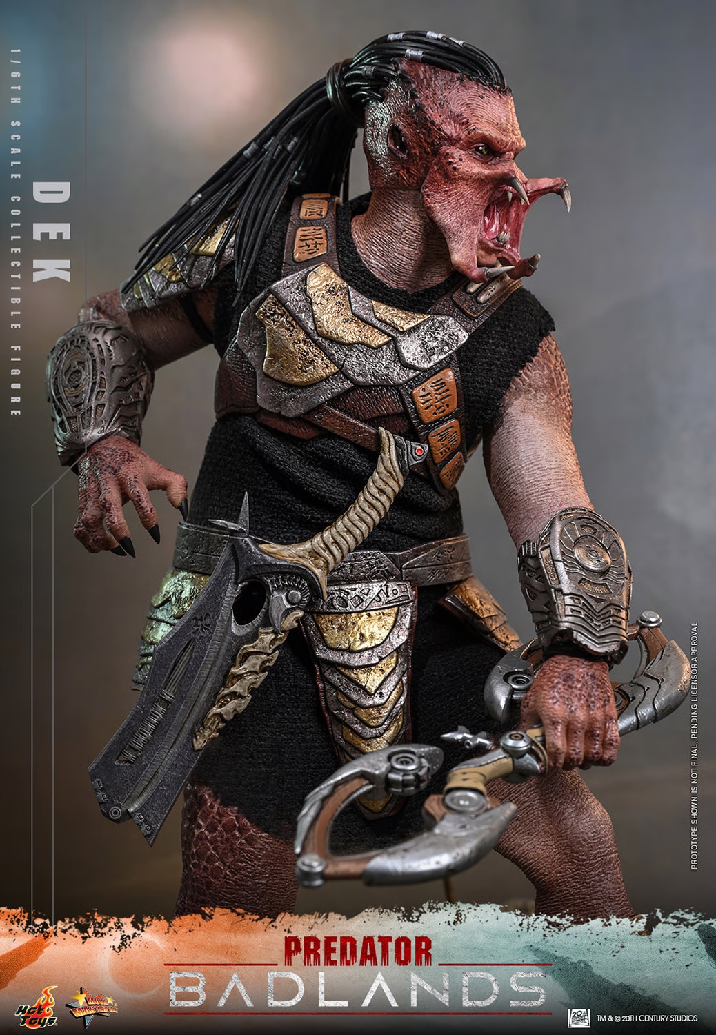 Dek Collector Edition par Hot Toys - figurine 1/6 Predator : Badlands de 31 cm - Reference MMS849