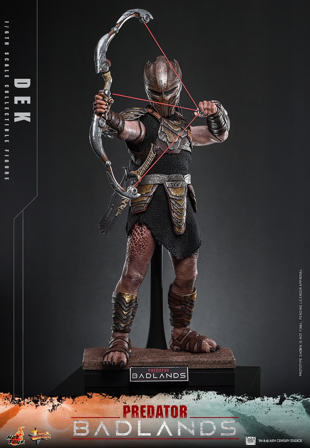 Dek Collector Edition par Hot Toys - figurine 1/6 Predator : Badlands de 31 cm - Reference MMS849