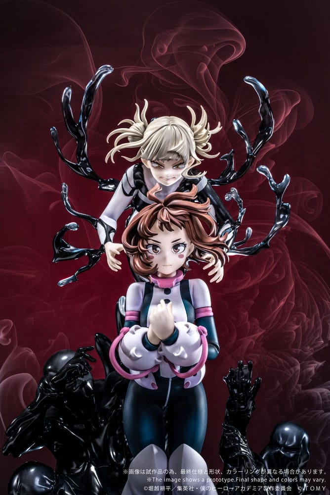 Ochaco Uraraka and Himiko Toga (A Girl's Ego) Ano-Bamen by Takara Tomy - My Hero Academia 1/10 scale figure