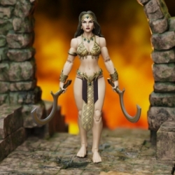 Belit (Queen Of The Black Coast) Epic H.A.C.K.S. van Boss Fight Studio - Conan The Barbarian 1/12 schaal actiefiguur