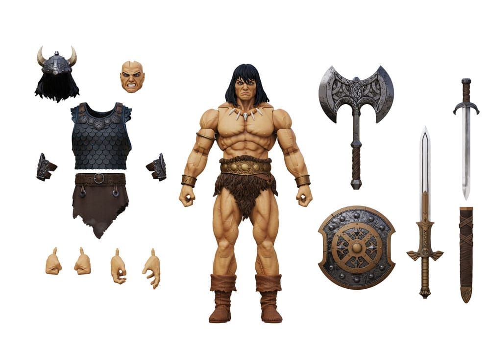 Conan (Reaver Of The Black Coast) Epic H.A.C.K.S. par Boss Fight Studio - figurine 1/12 Conan Le Barbare de 15 cm