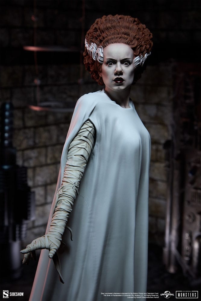 La Fiancée De Frankenstein Premium Format Collector Sideshow - statue 1/4 The Bride of Frankenstein de 55 cm