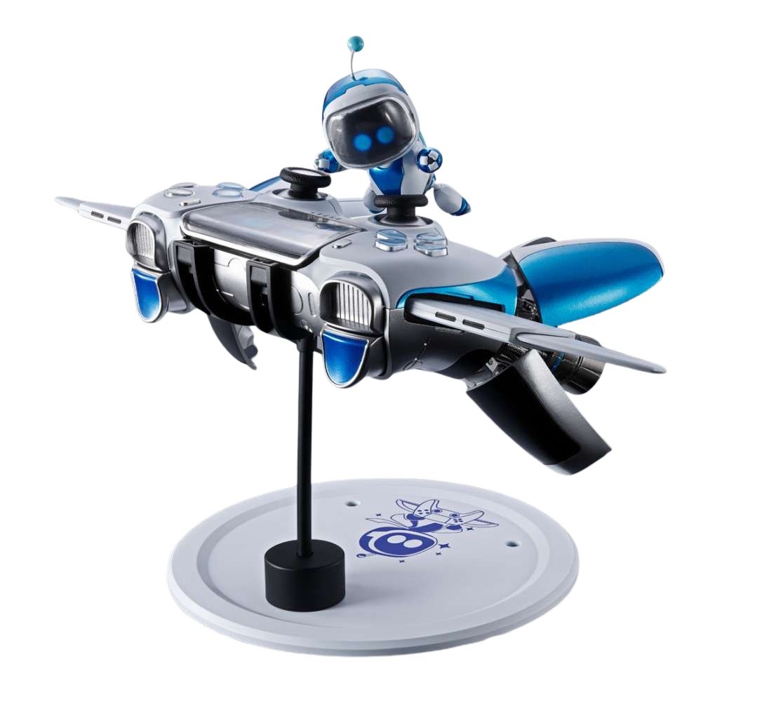 Astro Bot et Dual Speeder Chogokin par Bandai Tamashii Nations - figurine de 16 cm