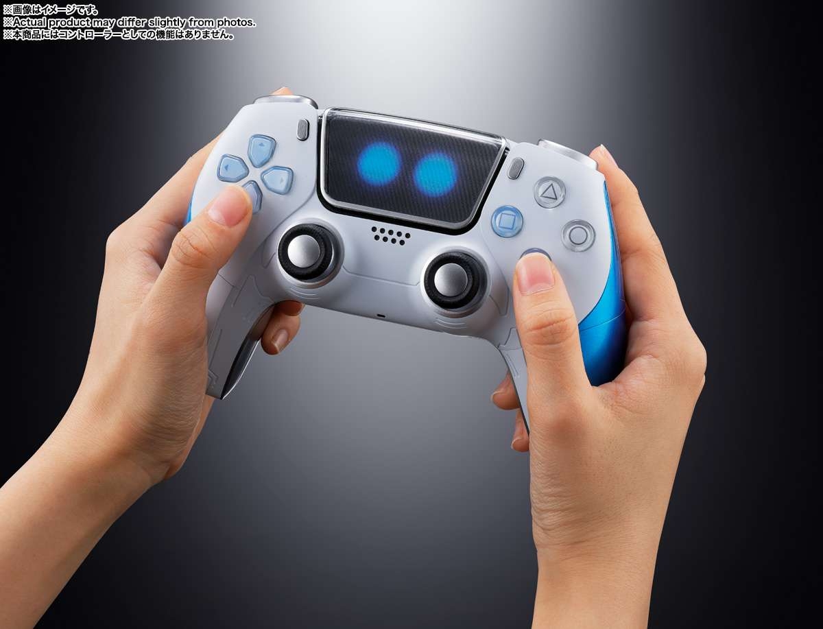 Astro Bot et Dual Speeder Chogokin par Bandai Tamashii Nations - figurine de 16 cm