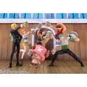 The Straw Hat Crew Party Set SH Figuarts par Bandai Tamashii Nations - accessoire One Piece de 15 cm