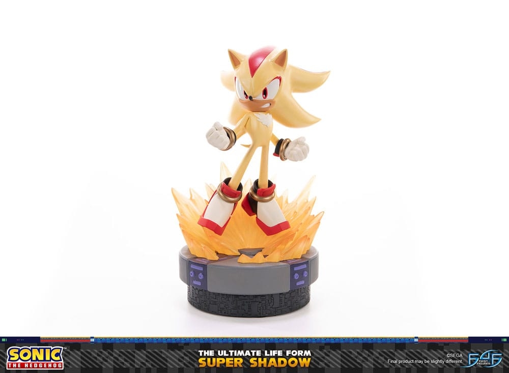 Super Shadow The Hedgehog standard par First 4 Figures F4F - statue Sonic Adventure 2 de 32 cm