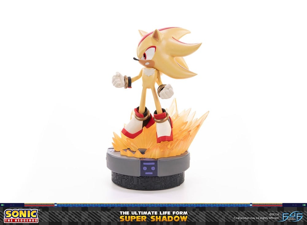 Super Shadow The Hedgehog by First 4 Figures F4F standard version - Sonic Adventure 2 32 cm statue