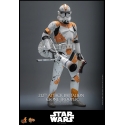 212th Attack Battalion Clone Trooper Deluxe par Hot Toys - figurine 1/6 Star Wars Episode III de 30 cm - MMS852