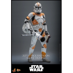 212th Attack Battalion Clone Trooper by Hot Toys - Deluxe - Star Wars 1/6 scale action figure - MMS852