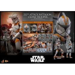 212th Attack Battalion Clone Trooper by Hot Toys - Deluxe - Star Wars 1/6 scale action figure - MMS852