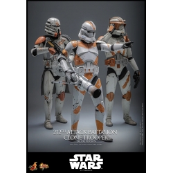 212th Attack Battalion Clone Trooper by Hot Toys - Deluxe - Star Wars 1/6 scale action figure - MMS852