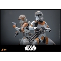 212th Attack Battalion Clone Trooper Deluxe par Hot Toys - figurine 1/6 Star Wars Episode III de 30 cm - MMS852