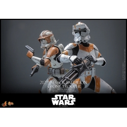 212th Attack Battalion Clone Trooper by Hot Toys - Deluxe - Star Wars 1/6 scale action figure - MMS852