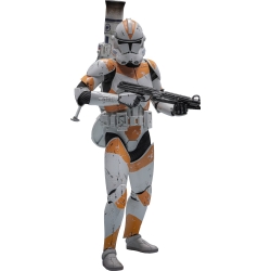 212th Attack Battalion Clone Trooper Deluxe par Hot Toys - figurine 1/6 Star Wars Episode III de 30 cm - MMS852