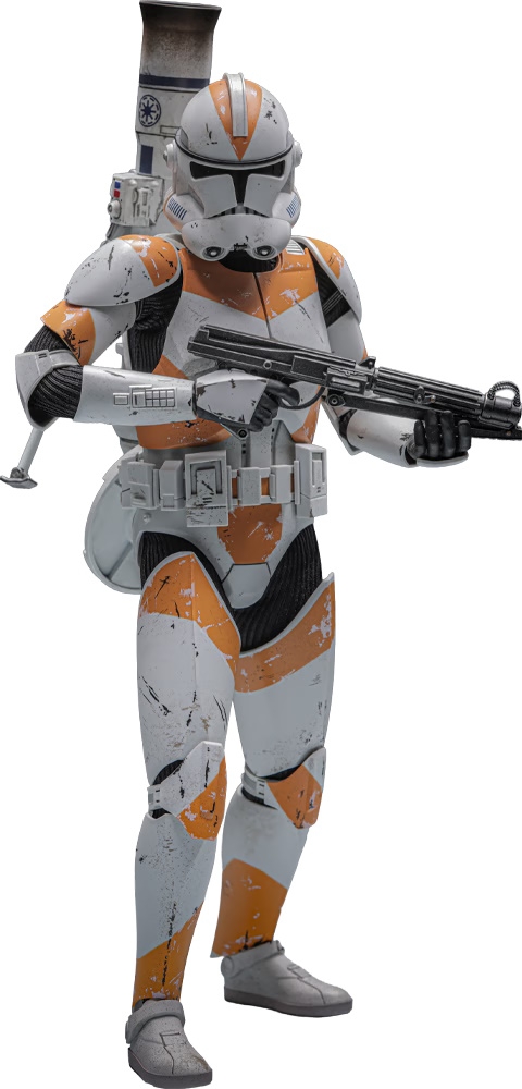 212th Attack Battalion Clone Trooper Deluxe par Hot Toys - figurine 1/6 Star Wars Episode III de 30 cm - MMS852