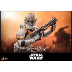 212th Attack Battalion Clone Trooper Collector par Hot Toys - figurine 1/6 Star Wars Episode III  de 30 cm - MMS851