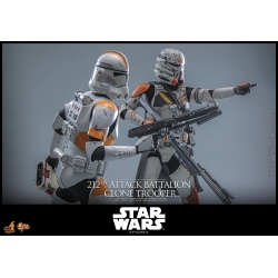 212th Attack Battalion Clone Trooper Collector par Hot Toys - figurine 1/6 Star Wars Episode III  de 30 cm - MMS851