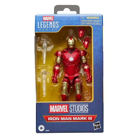 Iron Man Mark III Marvel Legends par Hasbro - figurine de 15 cm