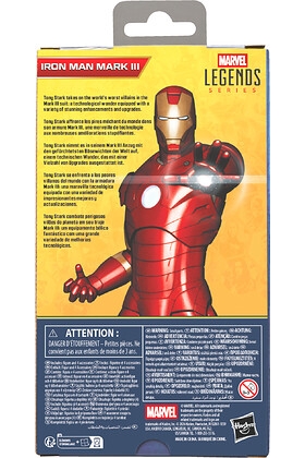 Iron Man Mark III Marvel Legends by Hasbro - 15 cm action figure