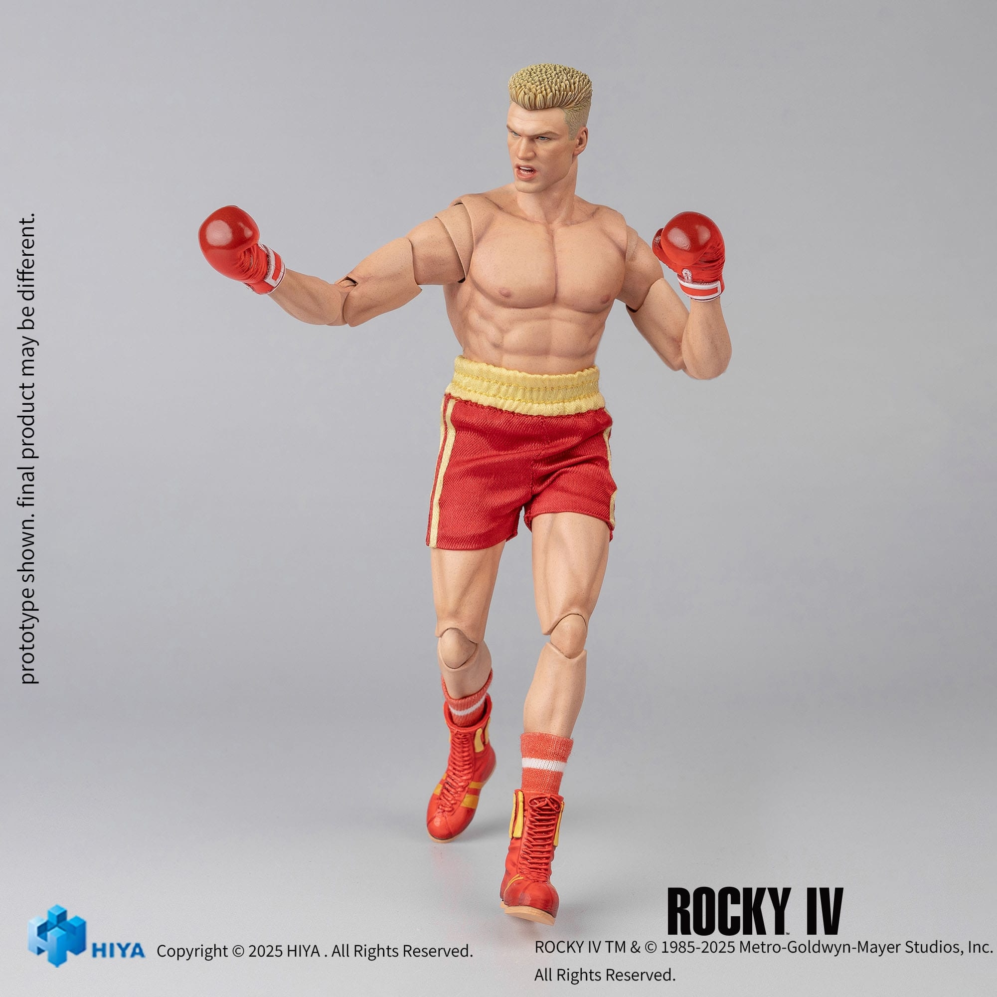 Ivan Drago Exquisite Super Series par Hiya Toys - figurine 1/12 Rocky IV de 16 cm