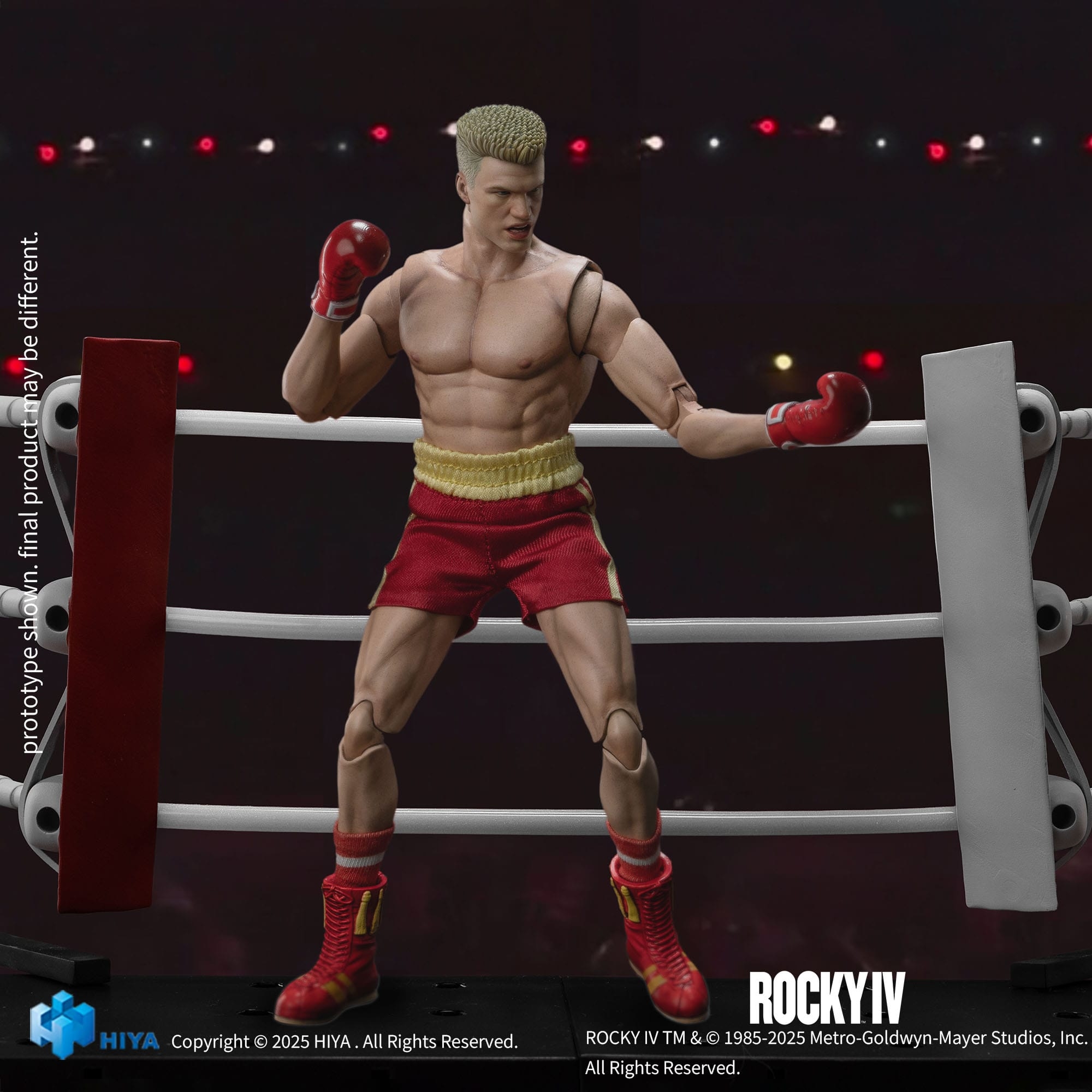 Ivan Drago Exquisite Super Series by Hiya Toys - Rocky IV 1/12 scale action figure