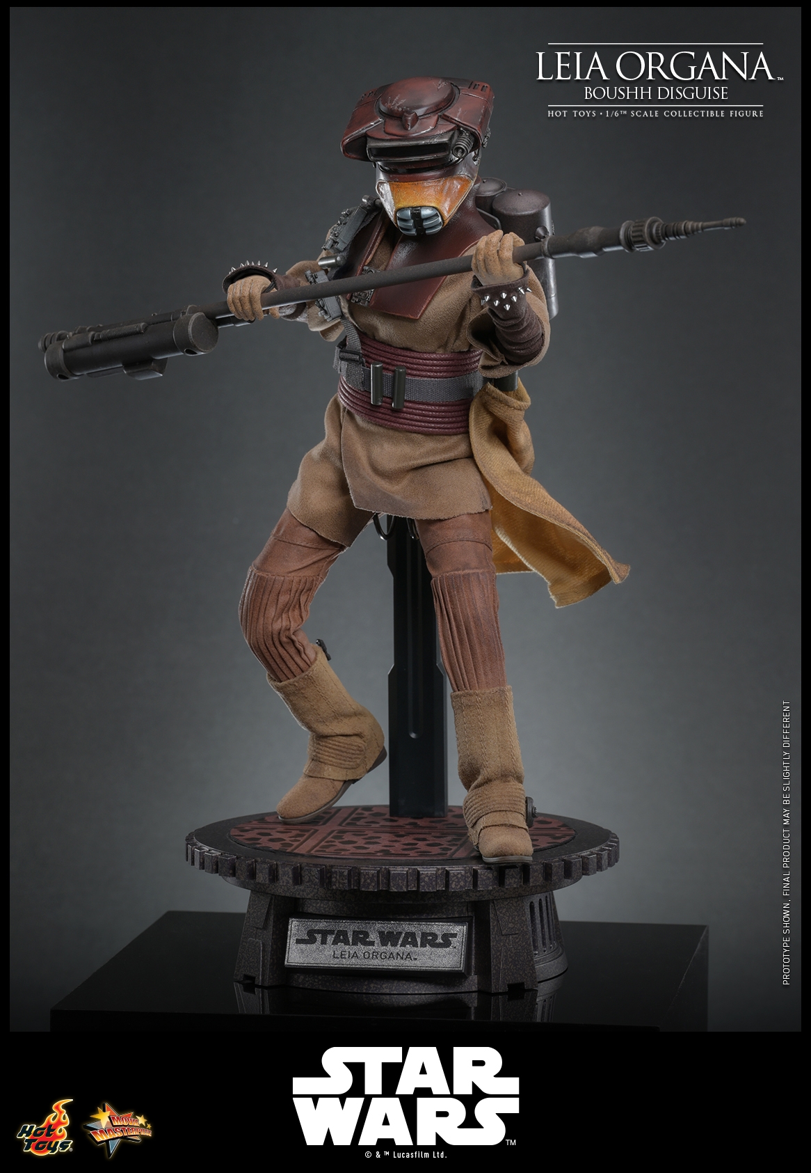 Leia Organa (Boushh Disguise) par Hot Toys - figurine 1/6 Star Wars Episode VI : Le Retour Du Jedi de 27 cm - MMS854