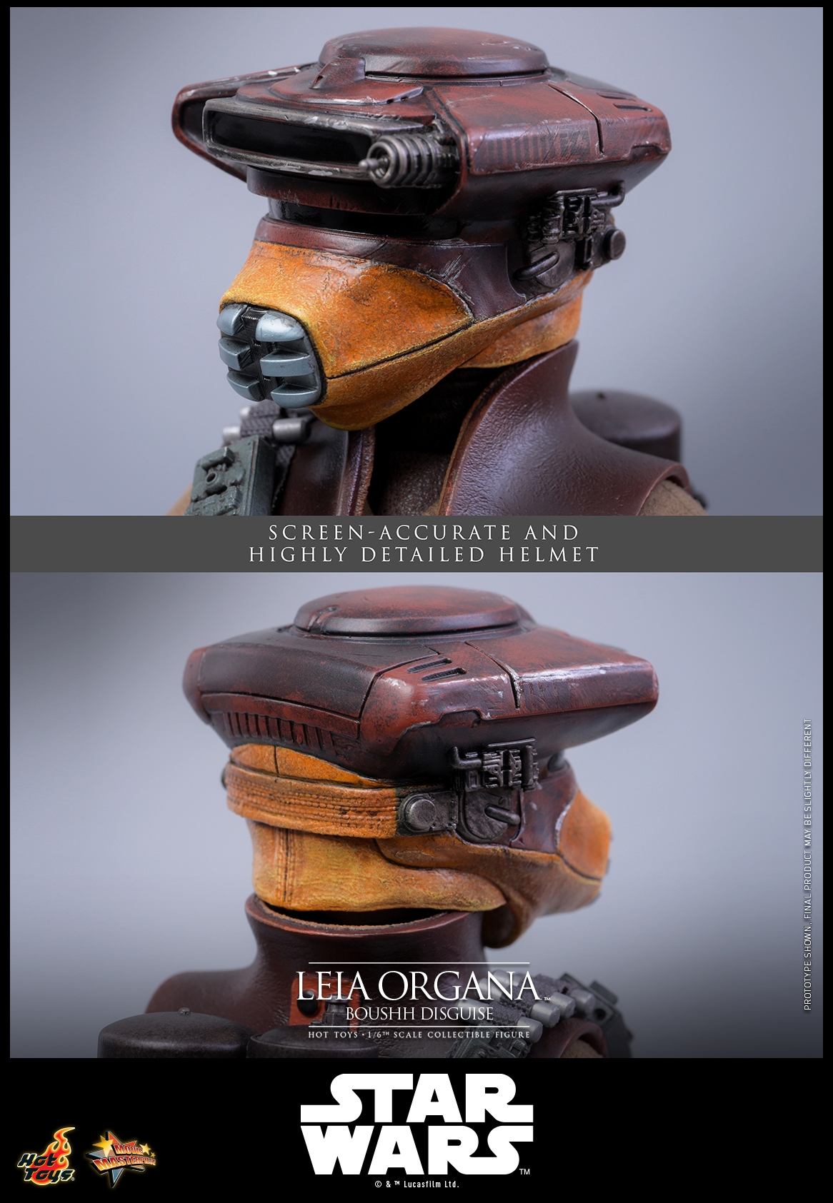 Leia Organa (Boushh Disguise) by Hot Toys - Star Wars Episode VI : Return Of The Jedi 1/6 scale action figure - Reference MMS854