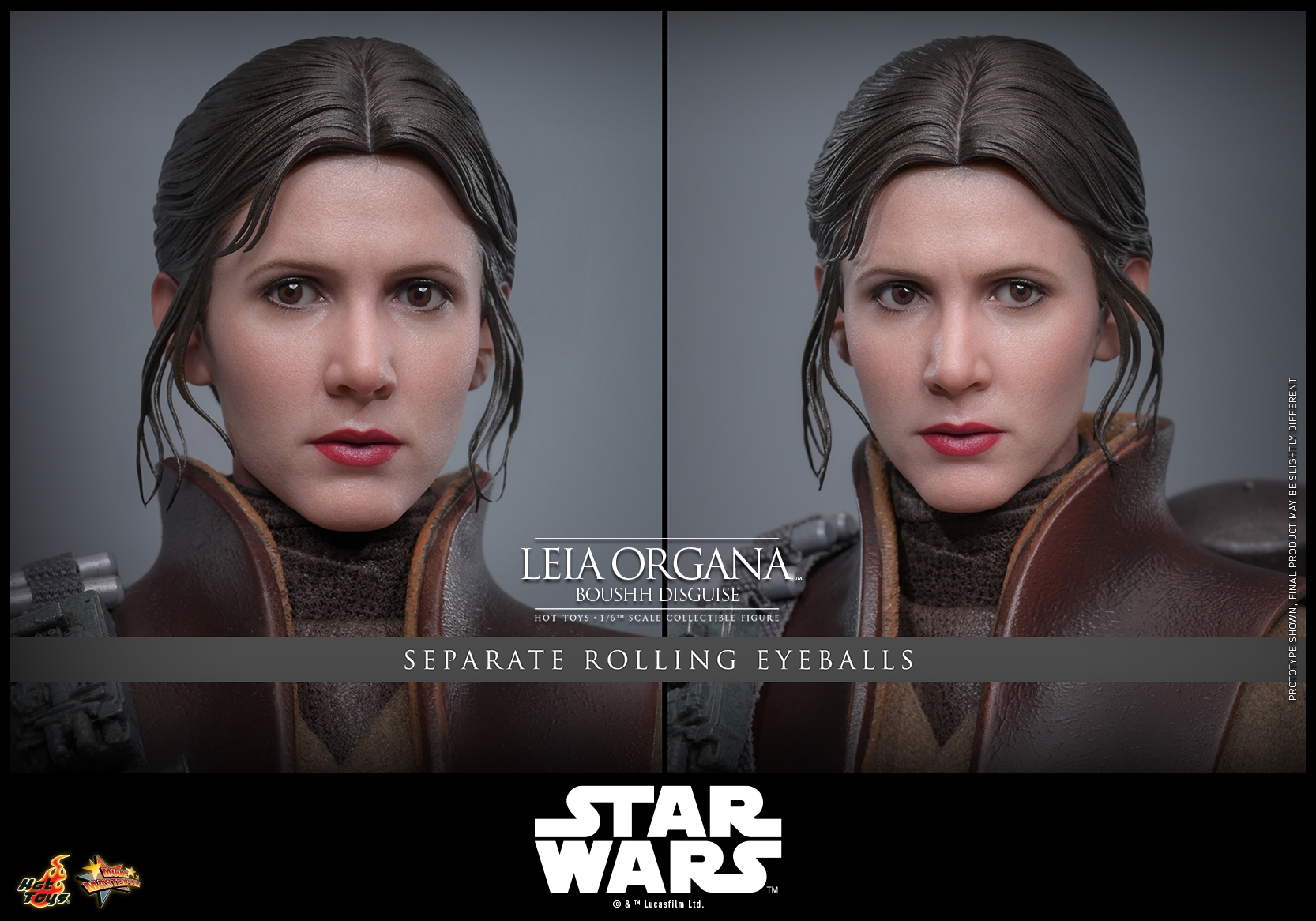 Leia Organa (Boushh Disguise) by Hot Toys - Star Wars Episode VI : Return Of The Jedi 1/6 scale action figure - Reference MMS854