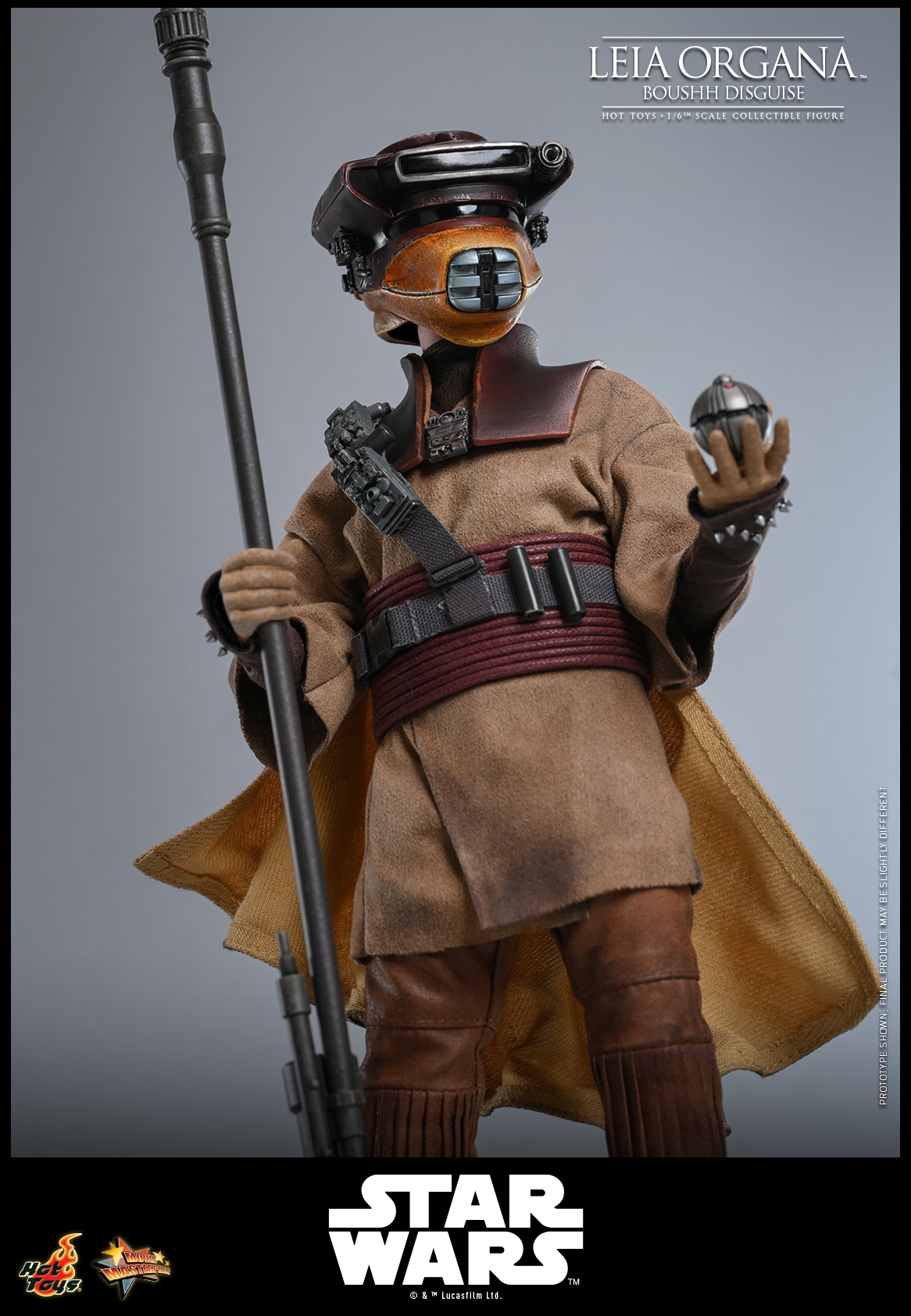 Leia Organa (Boushh Disguise) par Hot Toys - figurine 1/6 Star Wars Episode VI : Le Retour Du Jedi de 27 cm - MMS854