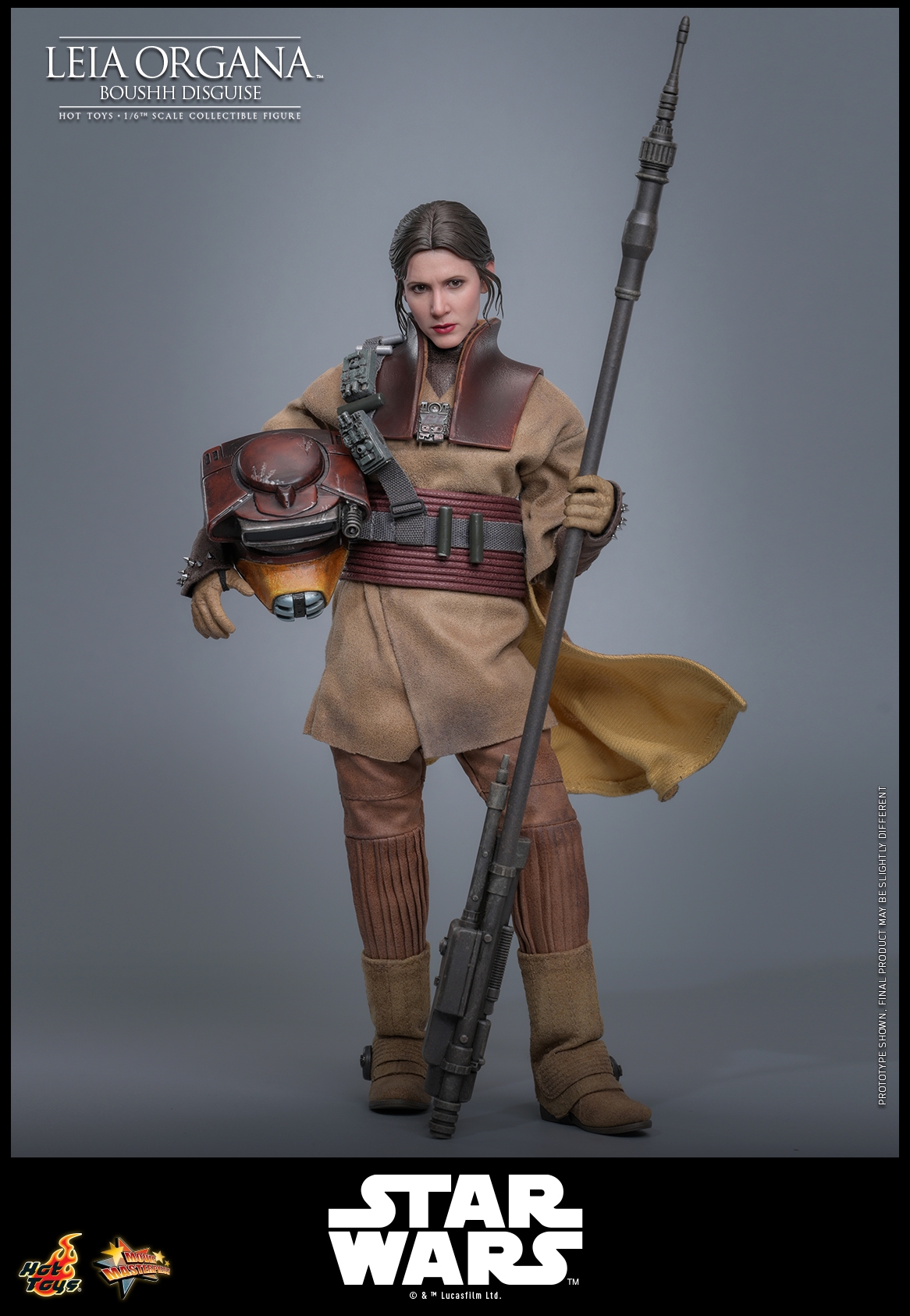 Leia Organa (Boushh Disguise) by Hot Toys - Star Wars Episode VI : Return Of The Jedi 1/6 scale action figure - Reference MMS854