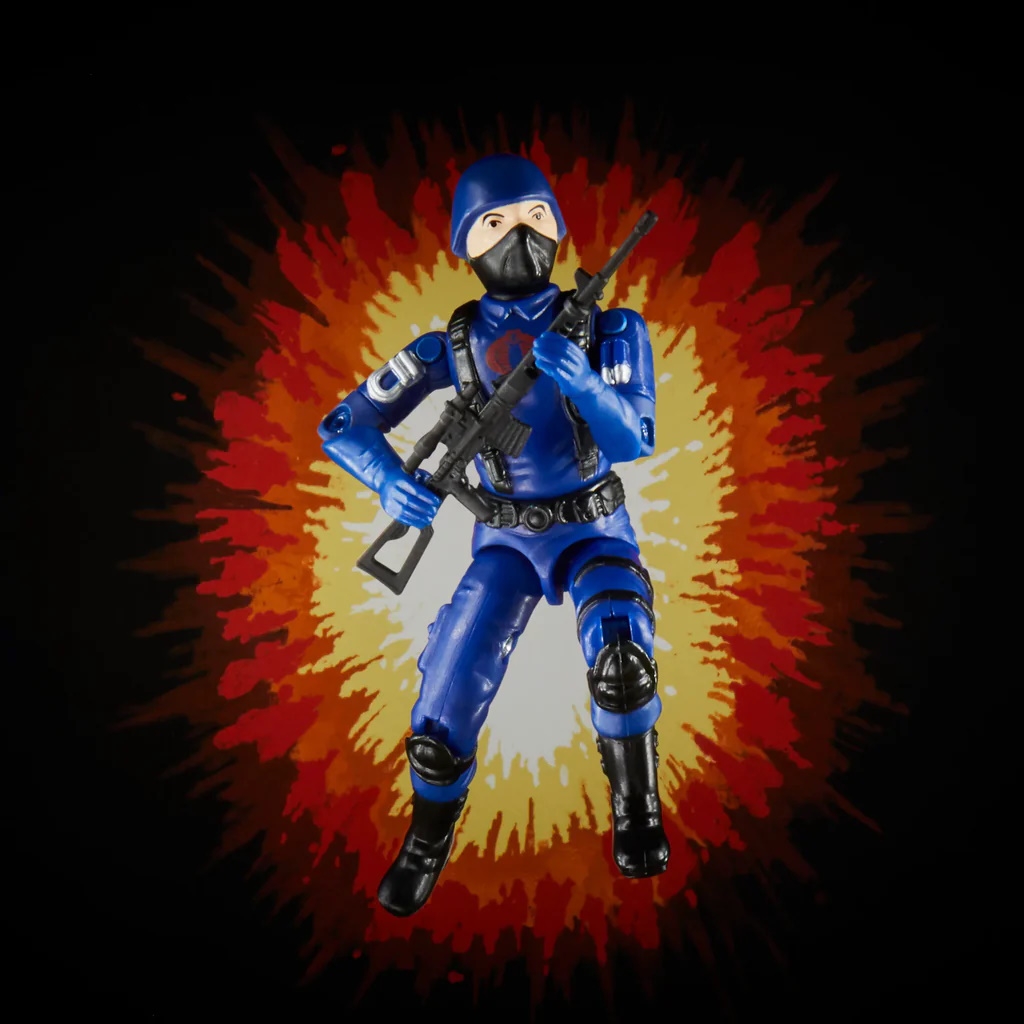 Officer and Cobra soldier Hasbro Vintage Collection figures set (GI Joe)