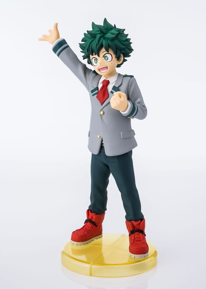 Izuku Midoriya - Katsuki Bakugo - Shoto Todoroki - Adokenette par Bandai - figurines My Hero Academia de 13 cm