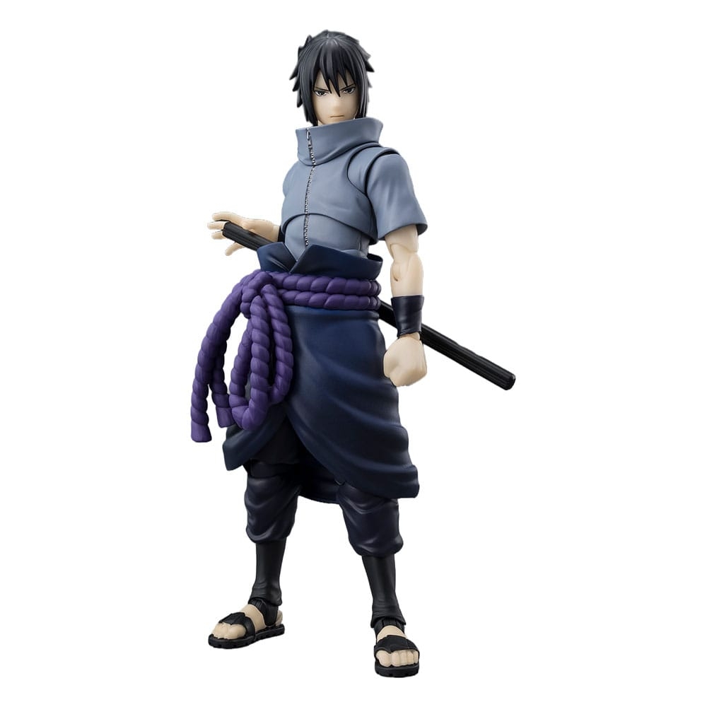 Sasuke Uchiha (Solitary Shinobi) SH Figuarts par Bandai Tamashii Nations - figurine Naruto Shippuden de 15 cm