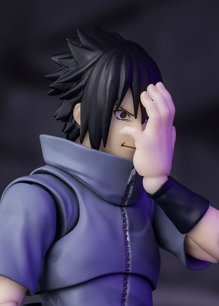 Sasuke Uchiha (Solitary Shinobi) SH Figuarts par Bandai Tamashii Nations - figurine Naruto Shippuden de 15 cm