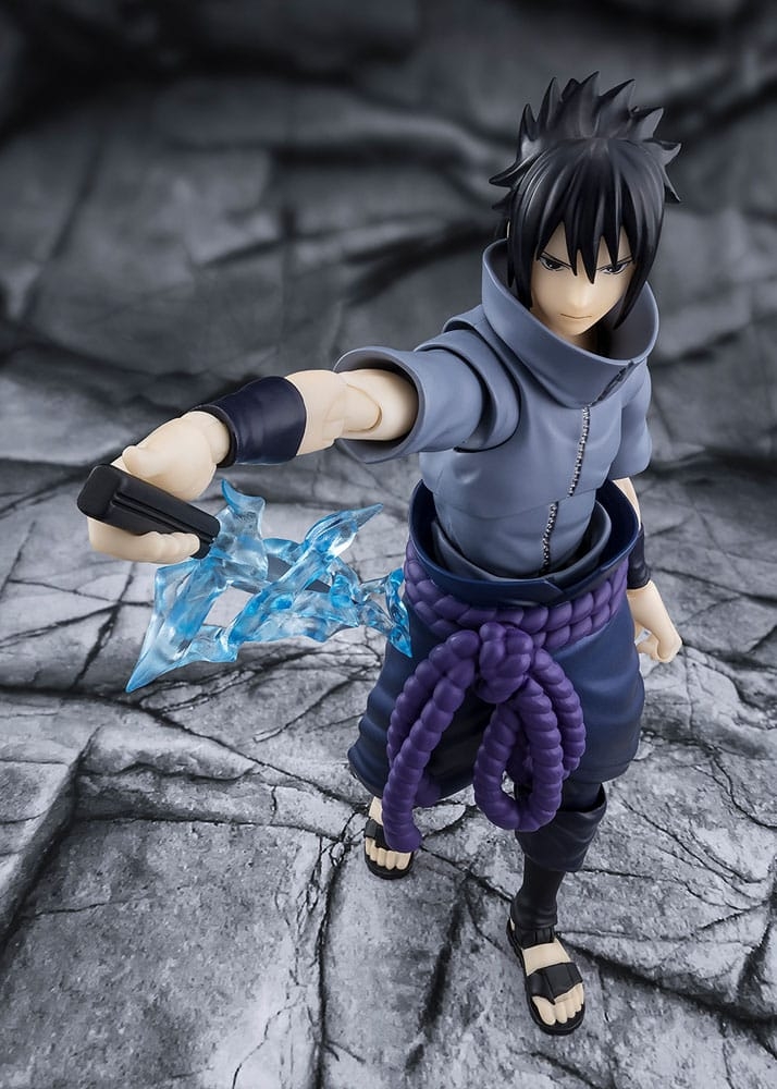 Sasuke Uchiha (Solitary Shinobi) SH Figuarts by Bandai Tamashii Nations - Naruto Shippuden 15 cm action figure