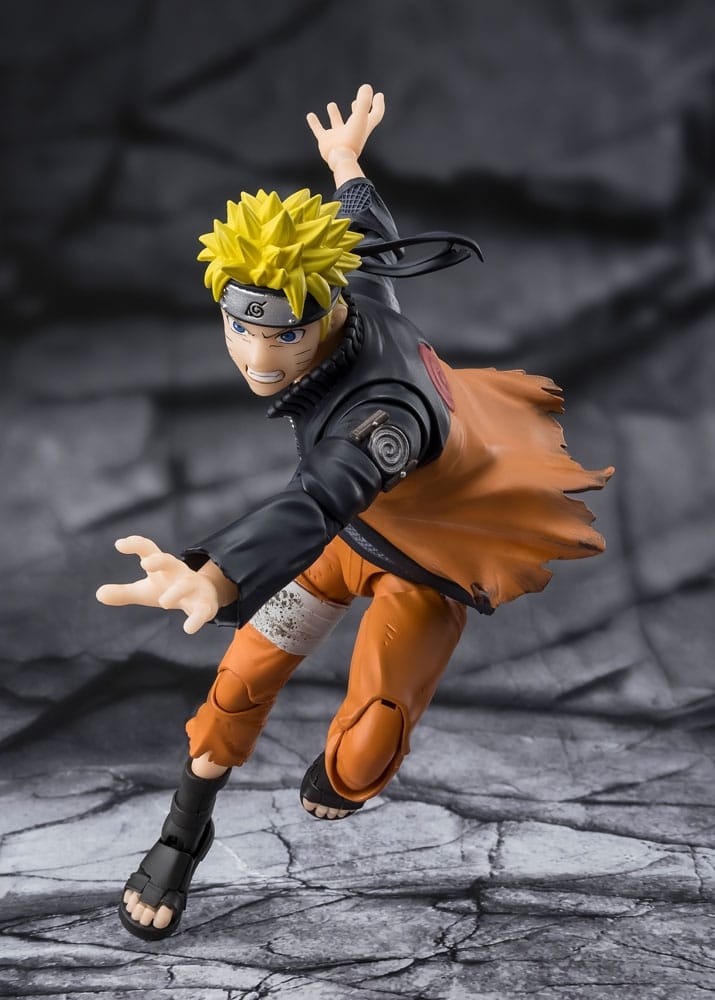 Naruto Uzumaki (The Power To Unite) SH Figuarts par Bandai Tamashii Nations - figurine Naruto Shippuden de 15 cm
