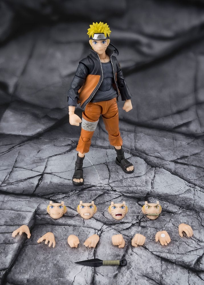Naruto Uzumaki (The Power To Unite) SH Figuarts par Bandai Tamashii Nations - figurine Naruto Shippuden de 15 cm