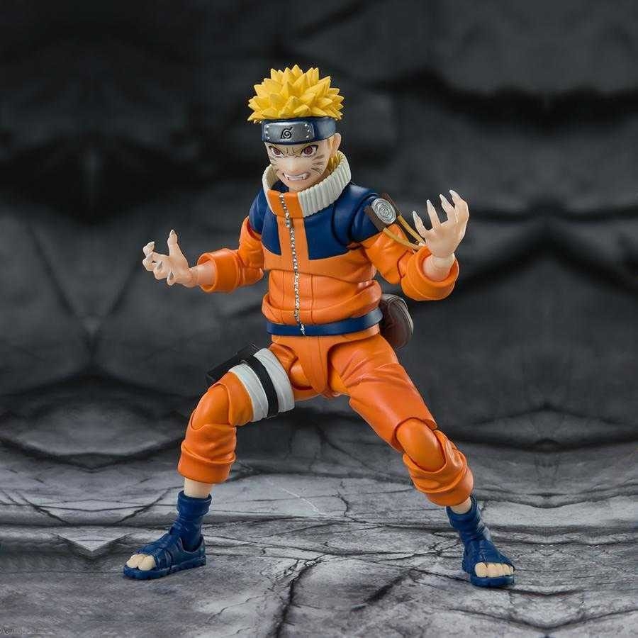 Naruto Uzumaki (The No.1 Most Unpredictable Ninja) SH Figuarts Re-issue par Bandai - figurine Naruto de 15 cm