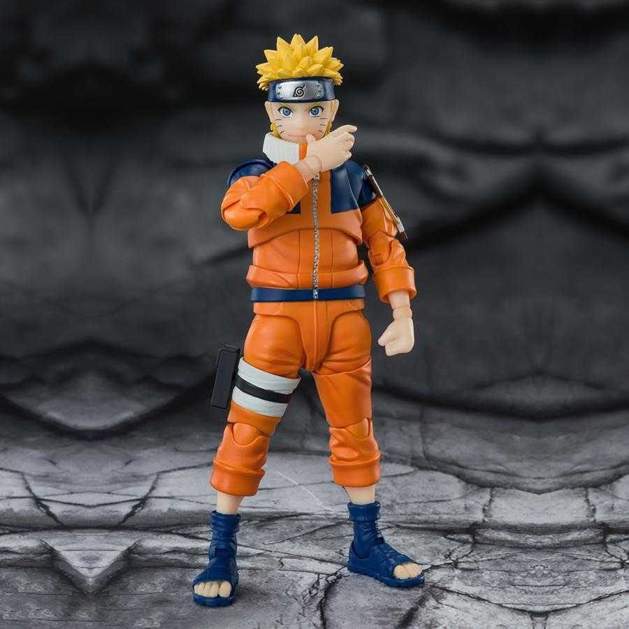 Naruto Uzumaki (The No.1 Most Unpredictable Ninja) SH Figuarts Re-issue par Bandai - figurine Naruto de 15 cm