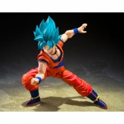 Super Saiyan Son Goku (Blue Power Transcending Limits) SH Figuarts van Bandai - Dragon Ball Super 15 cm actiefiguur