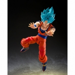 Super Saiyan Son Goku (Blue Power Transcending Limits) SH Figuarts van Bandai - Dragon Ball Super 15 cm actiefiguur