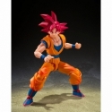 Super Saiyan God Son Goku (God Aura) SH Figuarts par Bandai Tamashii Nations - figurine Dragon Ball Super de 15 cm
