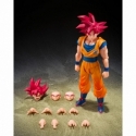 Super Saiyan God Son Goku (God Aura) SH Figuarts by Bandai Tamashii Nations - Dragon Ball Super 15 cm action figure