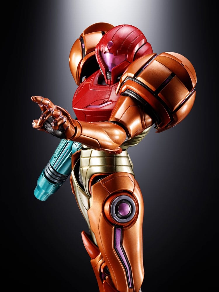 Samus Aran Chogokin by Bandai Tamashii Nations - Metroid Prime 4 : Beyond 21 cm action figure