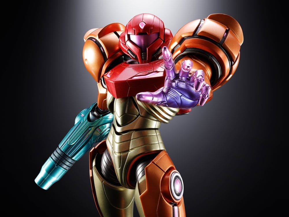Samus Aran Chogokin by Bandai Tamashii Nations - Metroid Prime 4 : Beyond 21 cm action figure