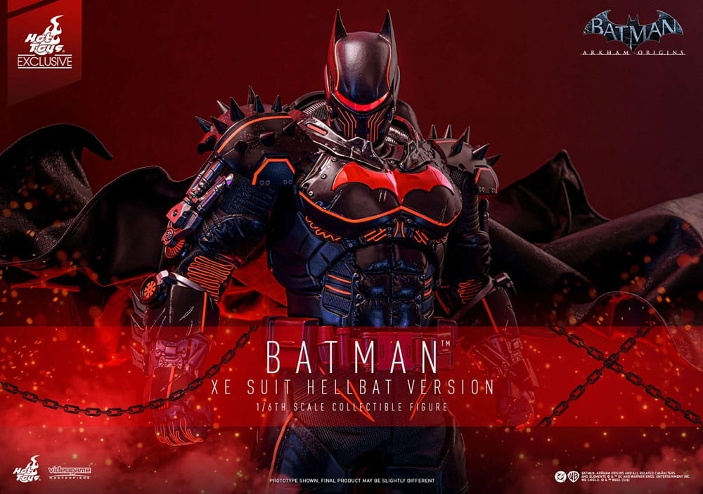 Batman (XE Suit Hellbat) by Hot Toys - Batman: Arkham Origins 1/6 scale action figure - VGM73