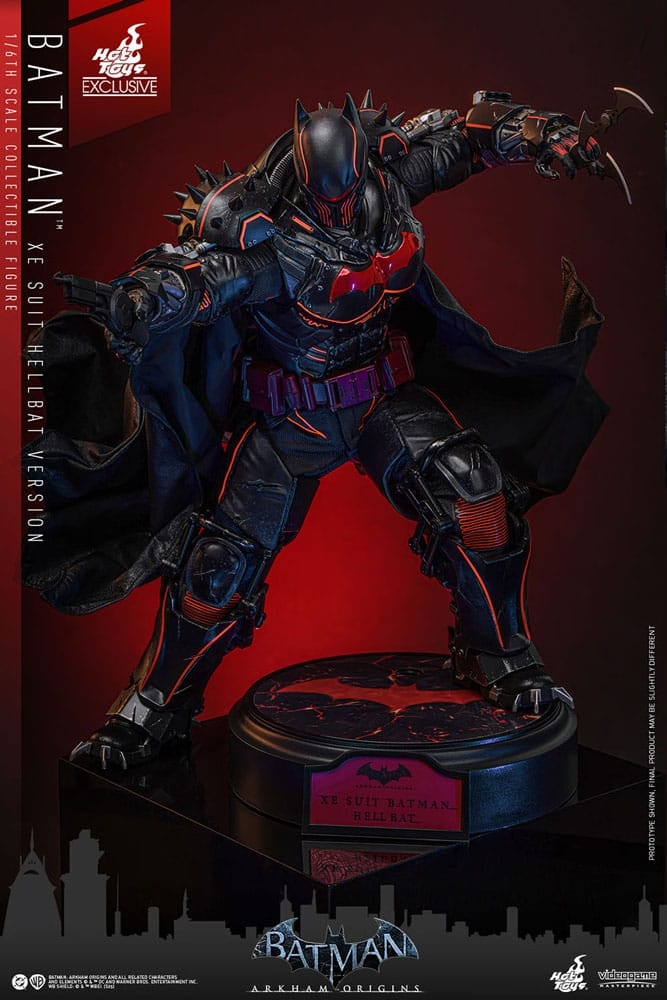 Batman (XE Suit Hellbat) by Hot Toys - Batman: Arkham Origins 1/6 scale action figure - VGM73