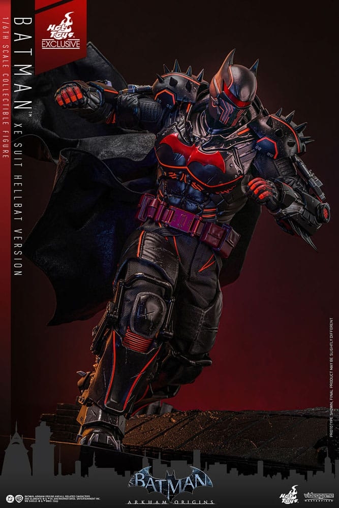 Batman (XE Suit Hellbat) par Hot Toys - figurine 1/6 Batman: Arkham Origins de 33 cm - VGM73