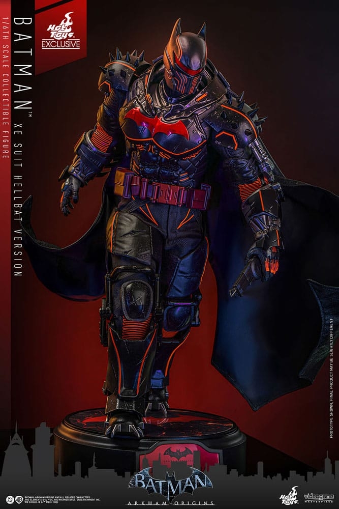 Batman (XE Suit Hellbat) par Hot Toys - figurine 1/6 Batman: Arkham Origins de 33 cm - VGM73